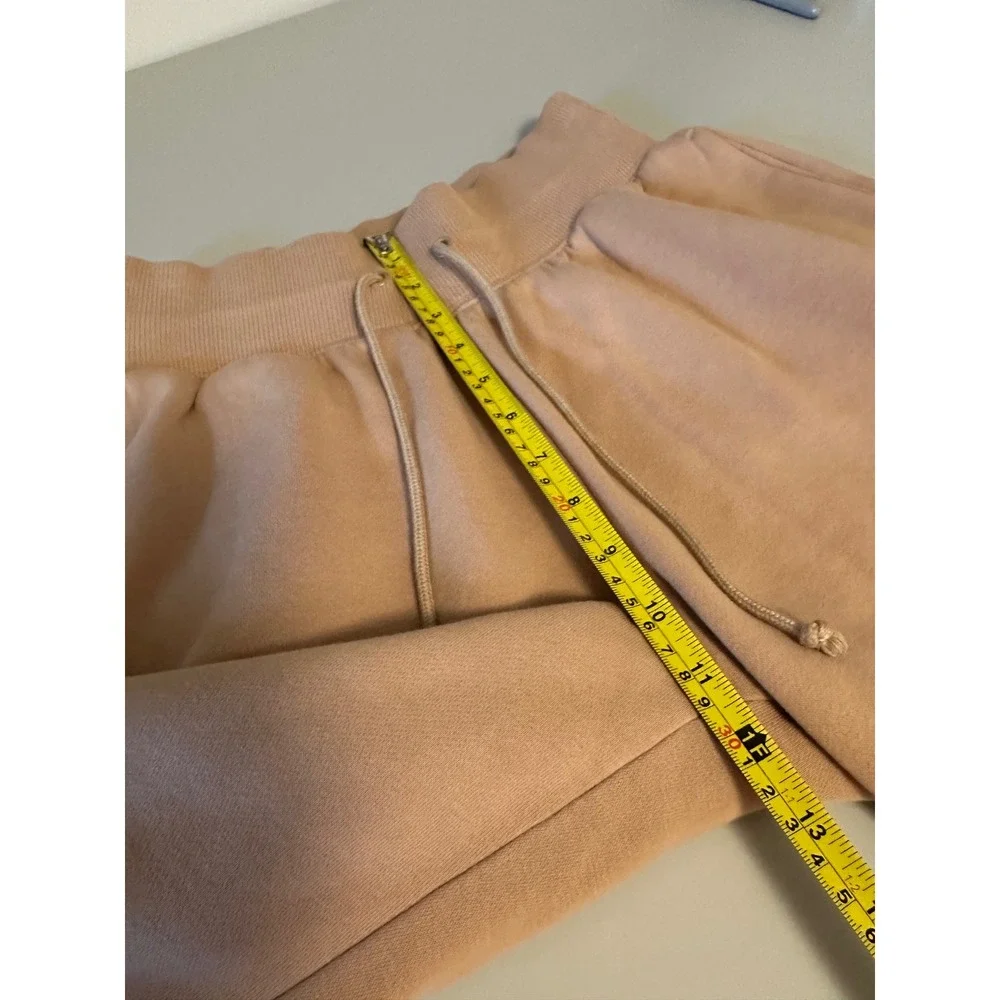 Nike Phoenix Fleece High Rise Tan‎ Brown Oversized Jogger Sweatpants | Size XS